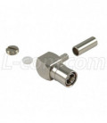 SMB Plug Right Angle Crimp for 100-Series, RG316/174 Cable