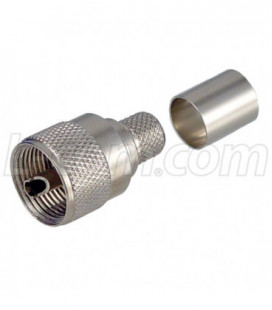 UHF Male Crimp (Type PL259) for RG8, 400-Series Cable