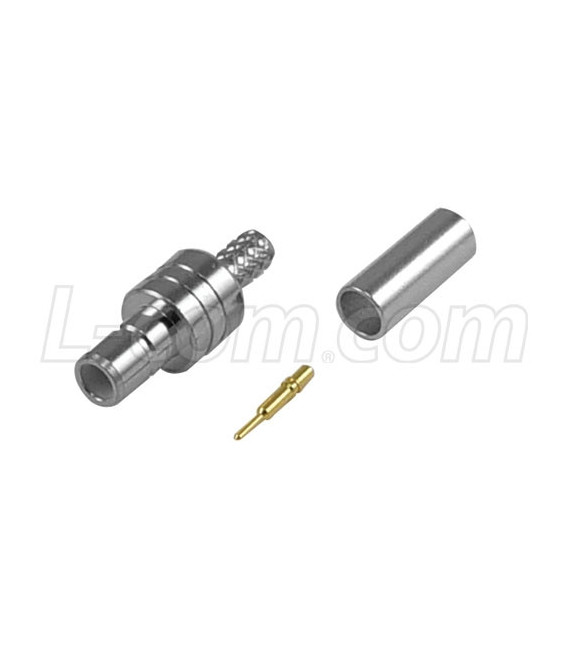 SMB Jack Crimp for 100-Series, RG316/174 Cable