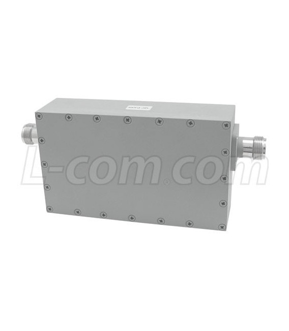 2.4 GHz Ultra High Q 8-Pole Outdoor Bandpass Filter, Channel 6 - 2437 MHz