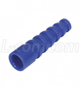 Coaxial Plastic Bend Protector for RG58, Pkg/10 Blue