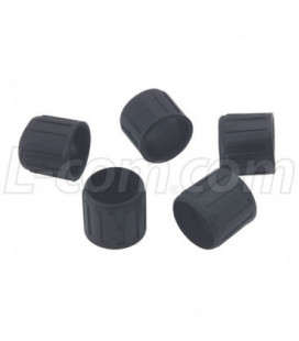 Coaxial Connector Cover for BNC, Pkg/10 Black