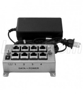BT-CAT6-P4 Midspan/Injector Kit with 48VDC @ 48 W Power Supply