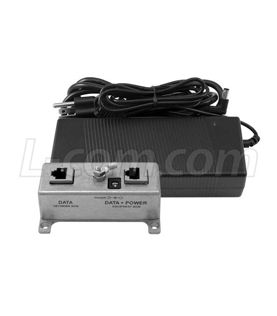 BT-CAT6-P1 Midspan/Injector Kit with 56VDC @ 117.6 W Power Supply