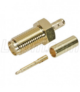 RP-SMA Jack Crimp for RG174/188/316 Cable