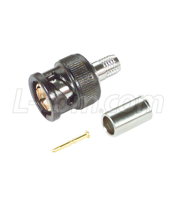 Digital 75 Ohm BNC Crimp Plug for 1506A Plenum Cable