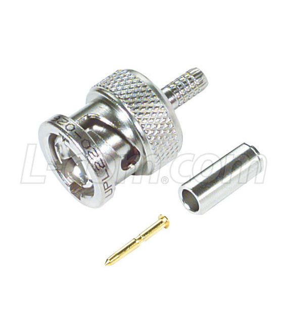 Telco Grade 75 Ohm BNC Crimp Plug for 735 Cable