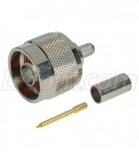 Type N Male Crimp for RG58C/U Cable