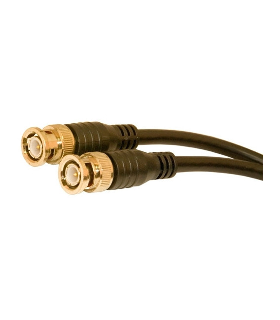 BNC TO BNC RG59 COMPOSITE VIDEO CABLE 6 FT