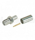 RP-SMA Jack Crimp for RG58,195-Series Cable