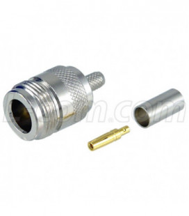 Type N Female Crimp for 200-Series Cable