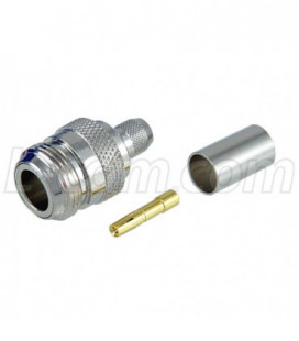 Type N Female Crimp for 300-Series Cable