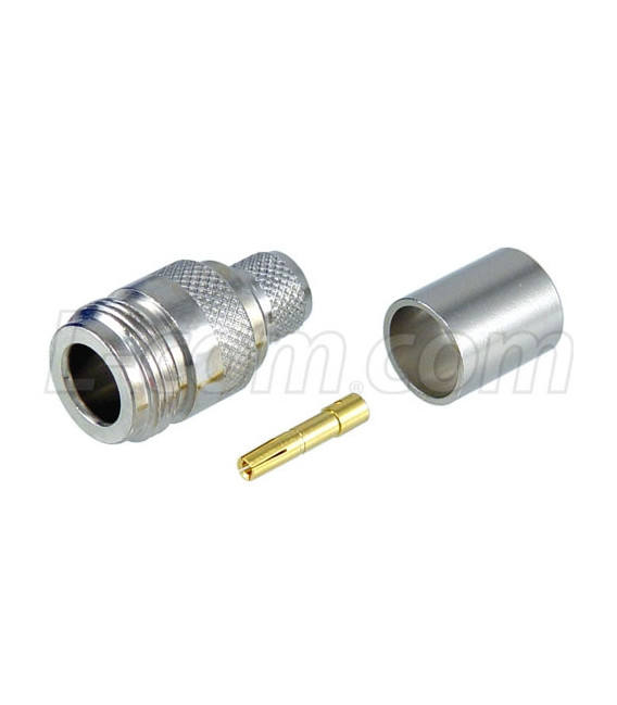 Type N Female Crimp for 400-Series Cable