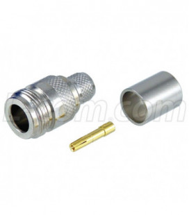 Type N Female Crimp for 400-Series Cable