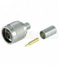 Type N Male Crimp for 300-Series Cable