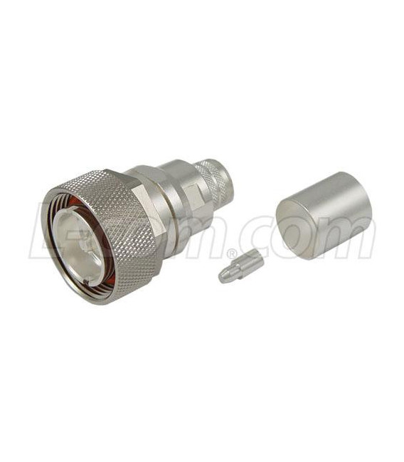 7/16 DIN Male Crimp Connector for 600-Series Cable