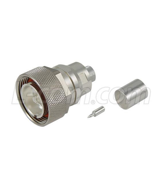 7/16 DIN Male Crimp Connector for 400-Series Cable