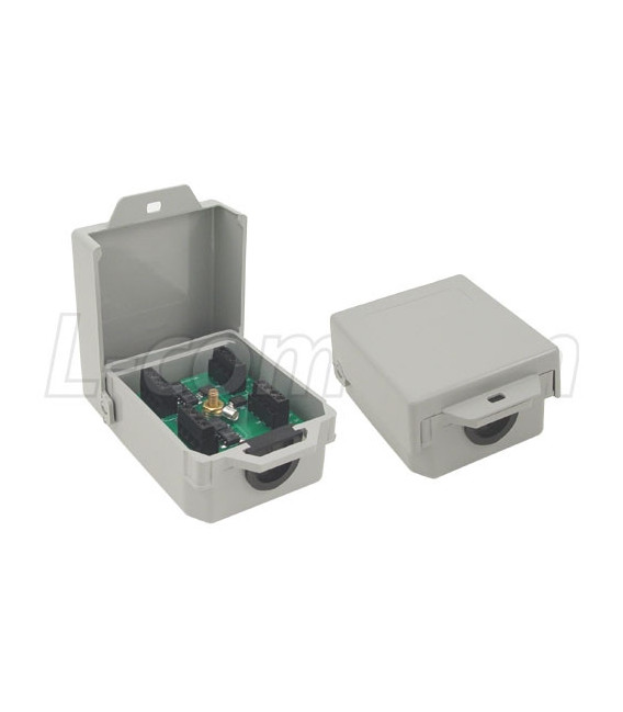 Outdoor DSL/Telephone/T1 Lightning Surge Protector - Screw Terminals