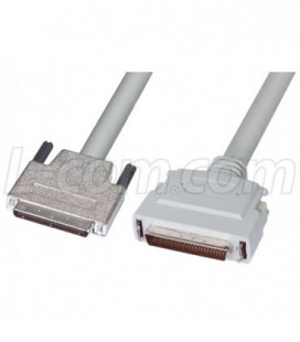 Ultra SCSI Cable, .8mm Male / HPDB50 Male, 3.0m