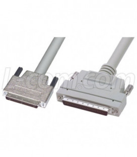 Ultra SCSI Cable, .8mm Male / HPDB68 Male, 1.0m