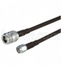 SMA-Male to N-Female, Pigtail 2 ft 195-Series