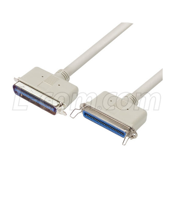 SCSI-1 Molded Cable, CN50 Male / Female, 1.0m