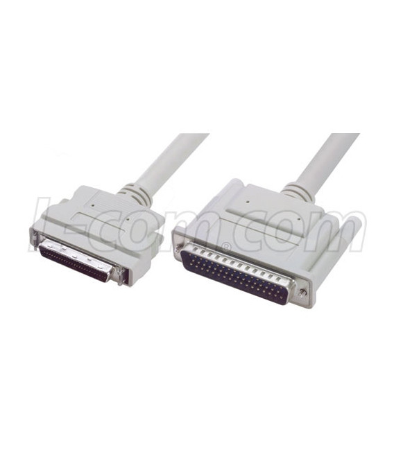 SCSI-2 Molded Cable HPDB50 Male / DB50 Male, 2.0m