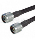 RP-N Plug to N-Male 400 Series Assembly 10 ft