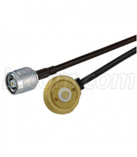 NMO/TAD Mobile Mount to RP-TNC Plug, Pigtail 2 ft 195-Series
