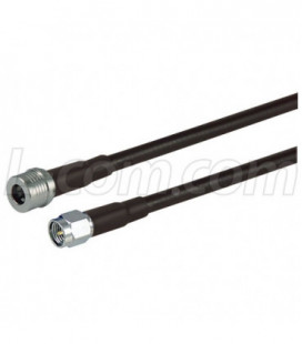 QMA Plug to SMA Male, Pigtail 20 ft 195-Series