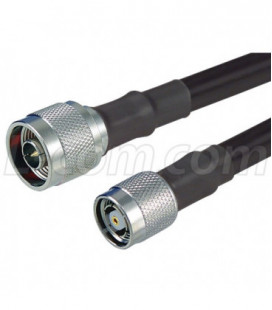 N-Male to RP-TNC Plug 400 Ultra Flex Series Assembly 50.0 ft
