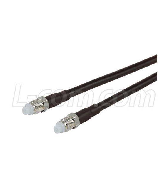 FME Jack to FME Jack, Pigtail 2 ft 195-Series