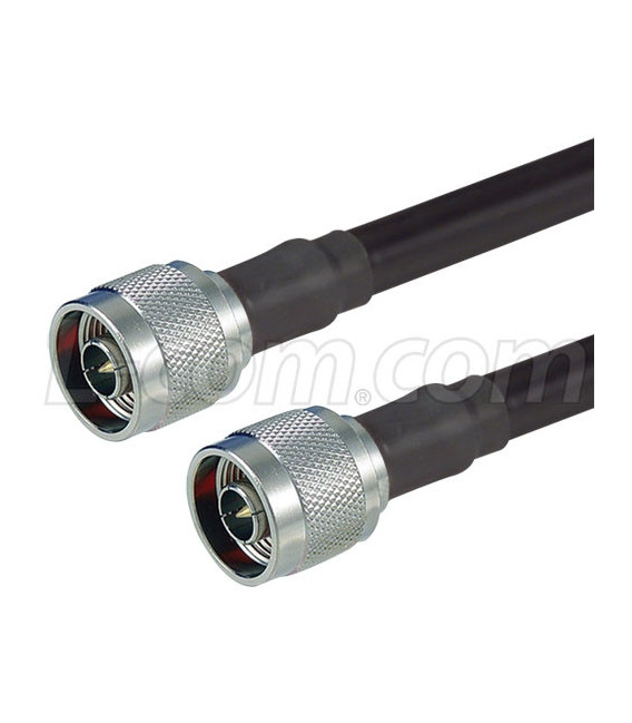 N-Male to N-Male 400 Ultra Flex Series Assembly 125.0 ft
