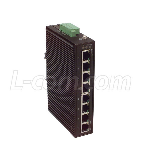 IES-Series 8 Port 10/100TX Industrial Ethernet Switch