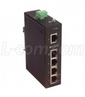 IES-Series 5 Port 10/100TX Industrial Ethernet Switch