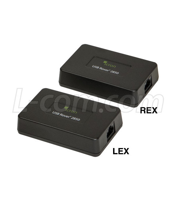 Icron USB 1.1 Rover 2850 2-Port Cat5e (or better) Port Powered USB Extender System (40m Max)
