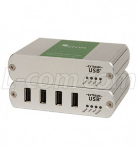 Icron USB 2.0 Ranger 2304 4-Port Cat5e USB Extender (100m Max)