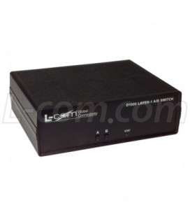 L-com Multimode LC Fiber A/B Switch w/Serial Control - Latching