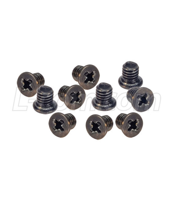 L-com Replacement Media Converter Bracket Screw for LC-MCC14AA Chassis (10 pk)