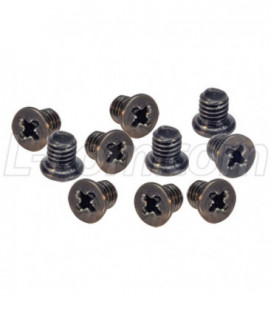 L-com Replacement Media Converter Bracket Screw for LC-MCC14AA Chassis (10 pk)
