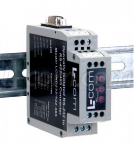 L-com Industrial RS232 to RS422/485 Converter, Din Rail Mountable