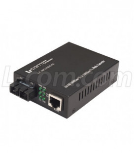 L-com Ethernet Media Converter 10/100/1000TX RJ45 to 1000SX Multimode SC (2km)