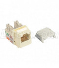 OCC Category 5E Keystone Jack 110/RJ45 EIA568A/B White