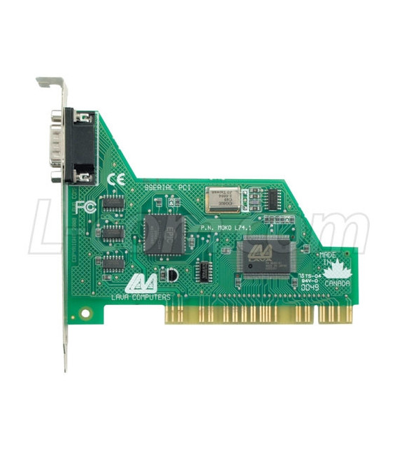 Lava PCI Bus 16550 DB9 Single Serial Card