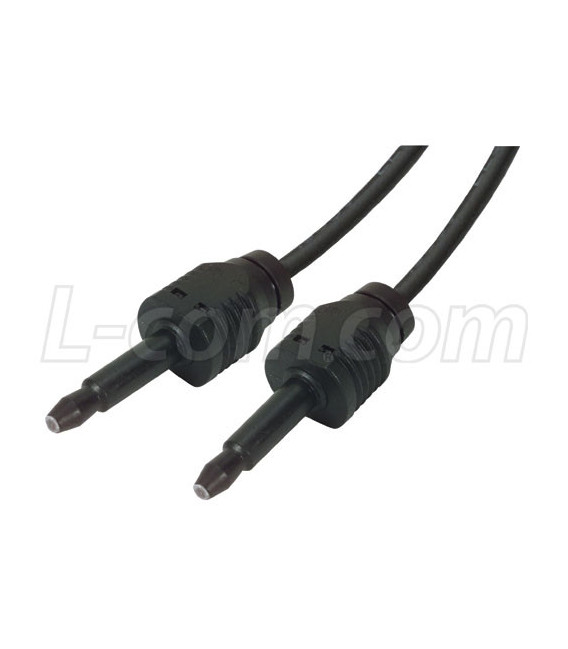 Mini-Toslink Male/Male Cable 2.2mm Jacket 3.0 feet