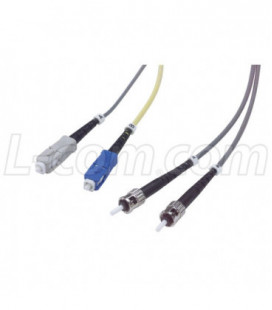 Dual ST- Dual SC Mode Conditioning Cable, 2.0m