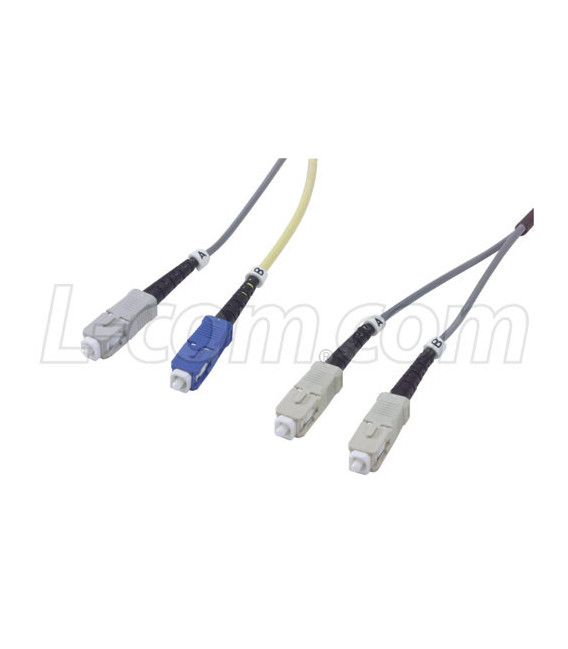 Dual SC- Dual SC Mode Conditioning Cable, 1.0m