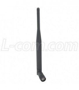 2.4/4.9/5.8 GHz 3 dBi Multi-band Rubber Duck Antenna - TNC-Male Connector