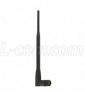 3.5GHz 5 dBi Rubber Duck Antenna with RP-SMA Plug Connector