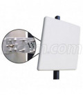 4.9 GHz to 5.8 GHz 23 dBi Broadband Patch Antenna - N-Female Connector